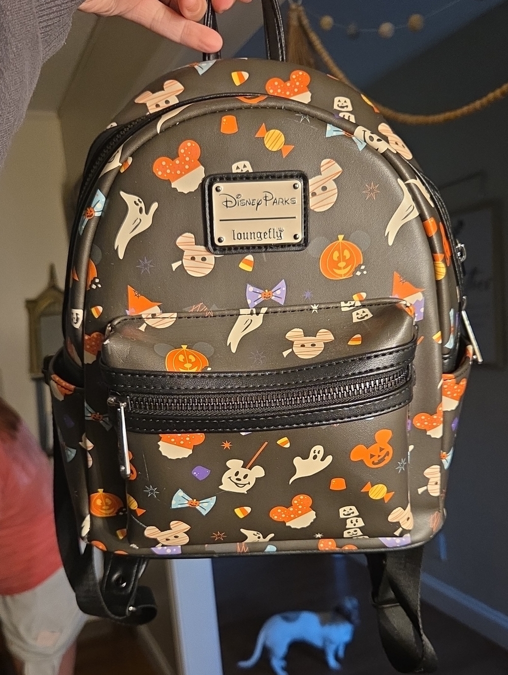 Disney Parks - Halloween Mickey Mouse Treats - Loungefly Backpack